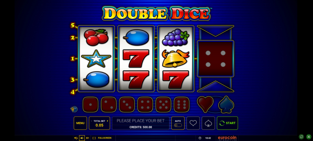 A Double Dice nyerőgép jellemzői