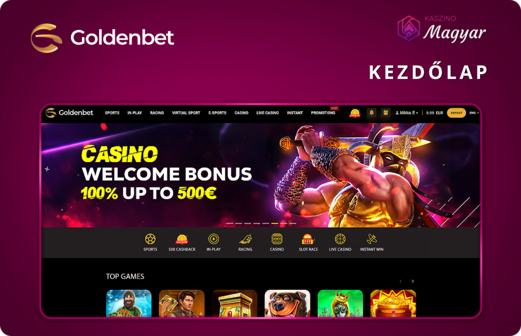 goldenbet kezdőlap