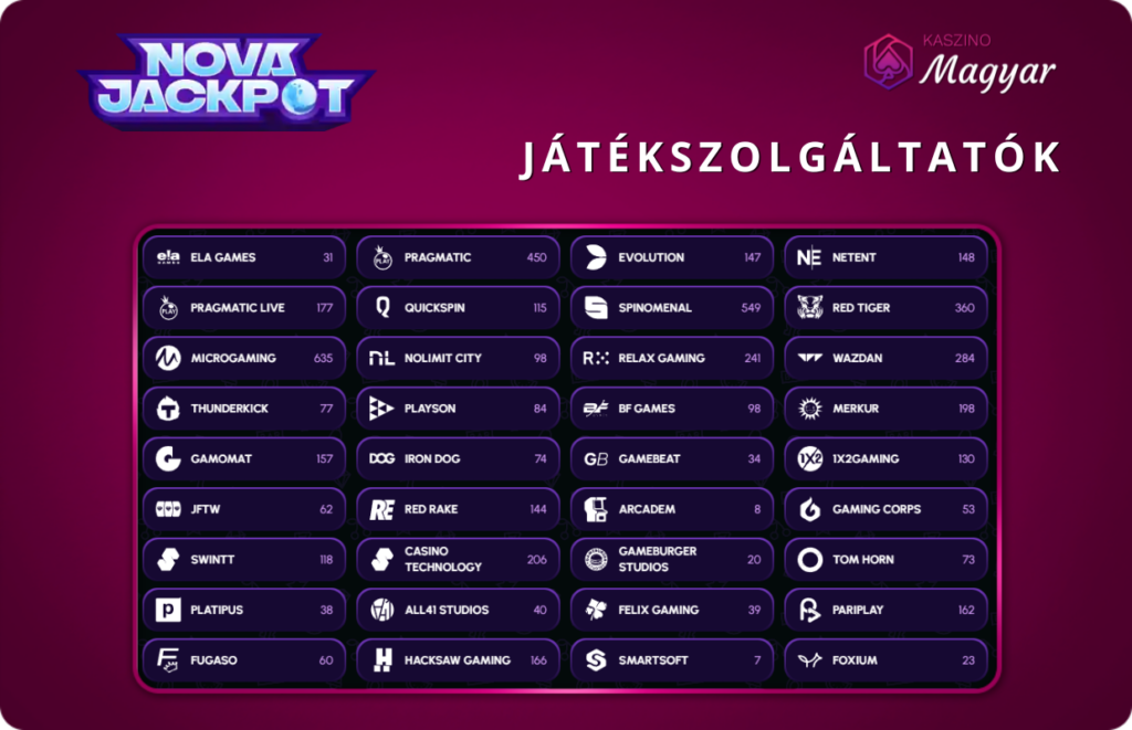 Játékszolgáltatók