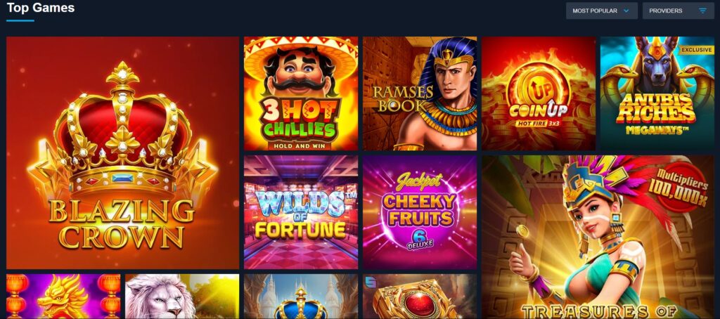 BetGlobal casino top slots